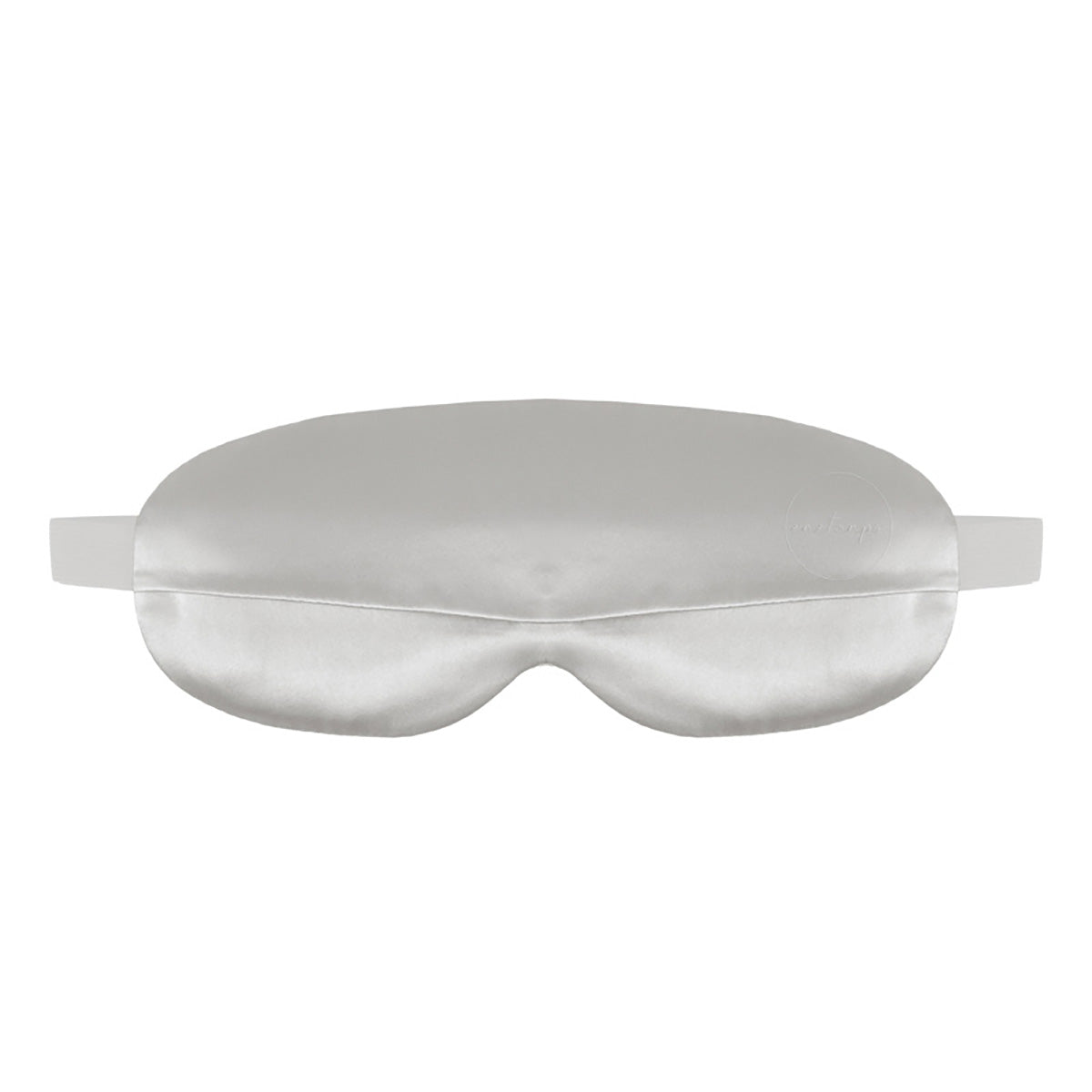 ENETANPO シルク グラフェン アイマスク USB加熱式 3段階温度 30分自動オフ 洗えるカバー 軽量 ムーンシルバー