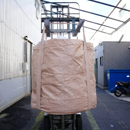 フレコンバッグ丸形　上部きんちゃく　φ1100×H1400mm　10枚セット