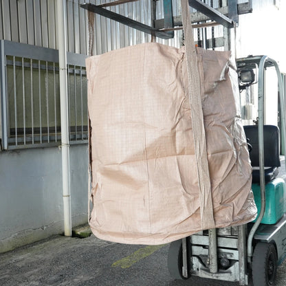 フレコンバッグ丸形　上部きんちゃく軽量タイプ　φ1100×H1250mm　10枚セット