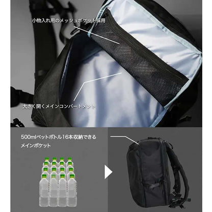 バッグが軽く感じる機能・FREELITEリュック