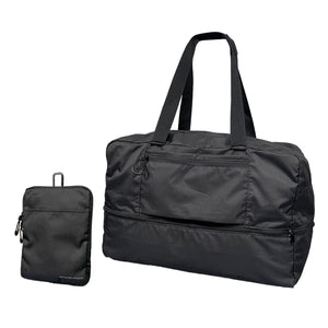 ビッグボストンバッグ（ショルダー付き）　ブラック