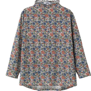 長袖 後ろ長めＴシャツ オレンジ S/M～L/LL