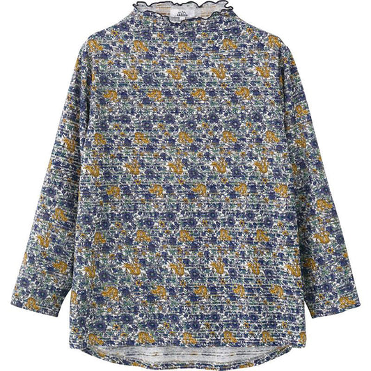 長袖 後ろ長めＴシャツ コン S/M～L/LL