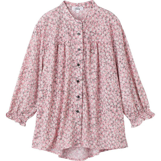 隠れファスナーブラウス ローズ S/M～L/LL