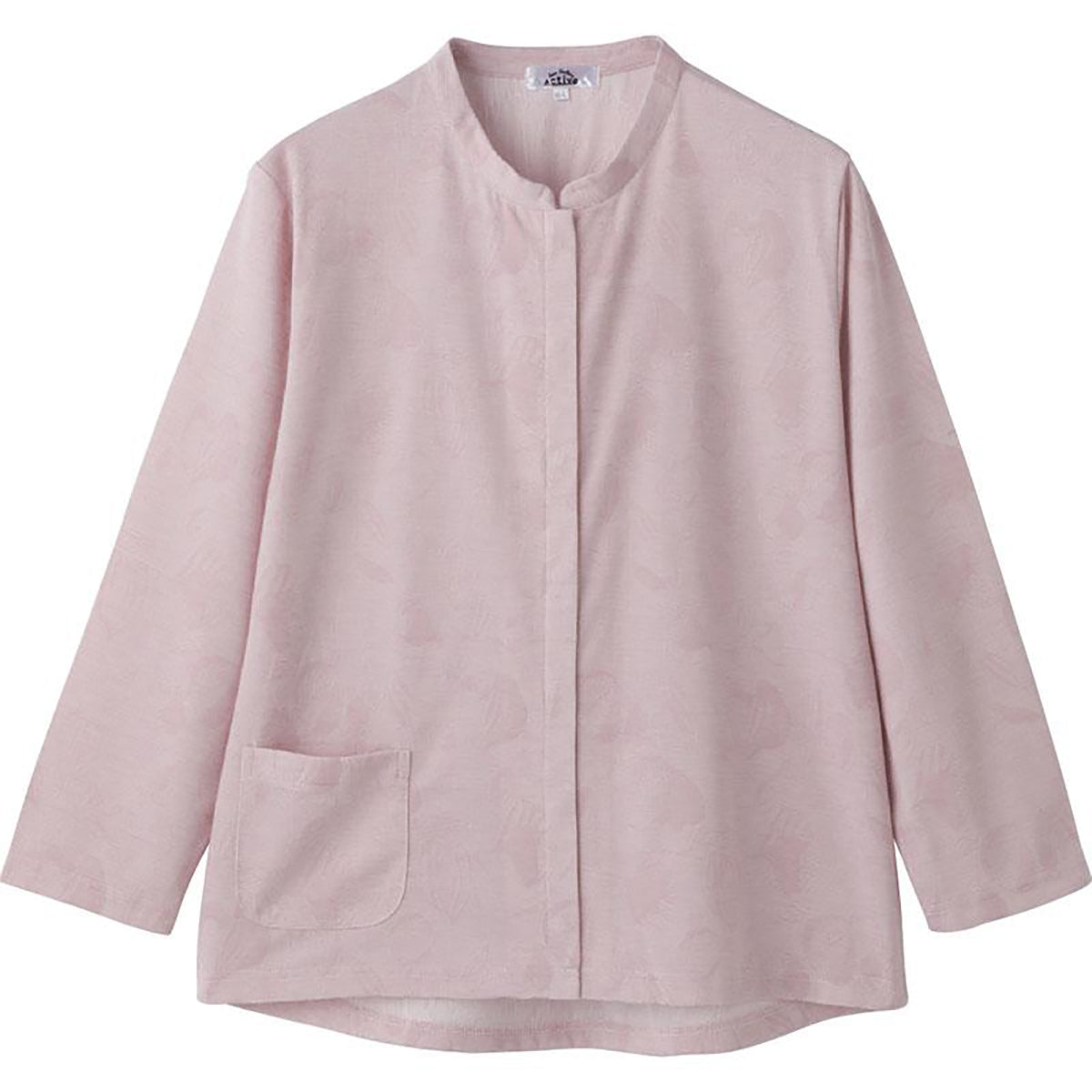 前開きＴシャツ ピンク S/M～L/LL/3L