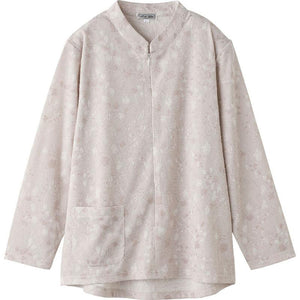 ロングファスナーＴシャツ ベージュ M～L/LL