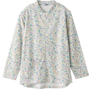 ロングファスナーＴシャツ グリーン S/M～L/LL