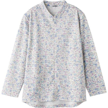 ロングファスナーＴシャツ ブルー S/M～L/LL