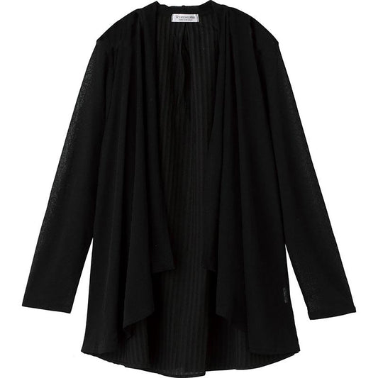 トッパーカーディガン ブラック Ｍ～Ｌ