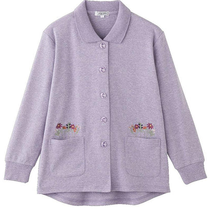 ワンタッチテープポロカーディ パープル S/M～L/LL