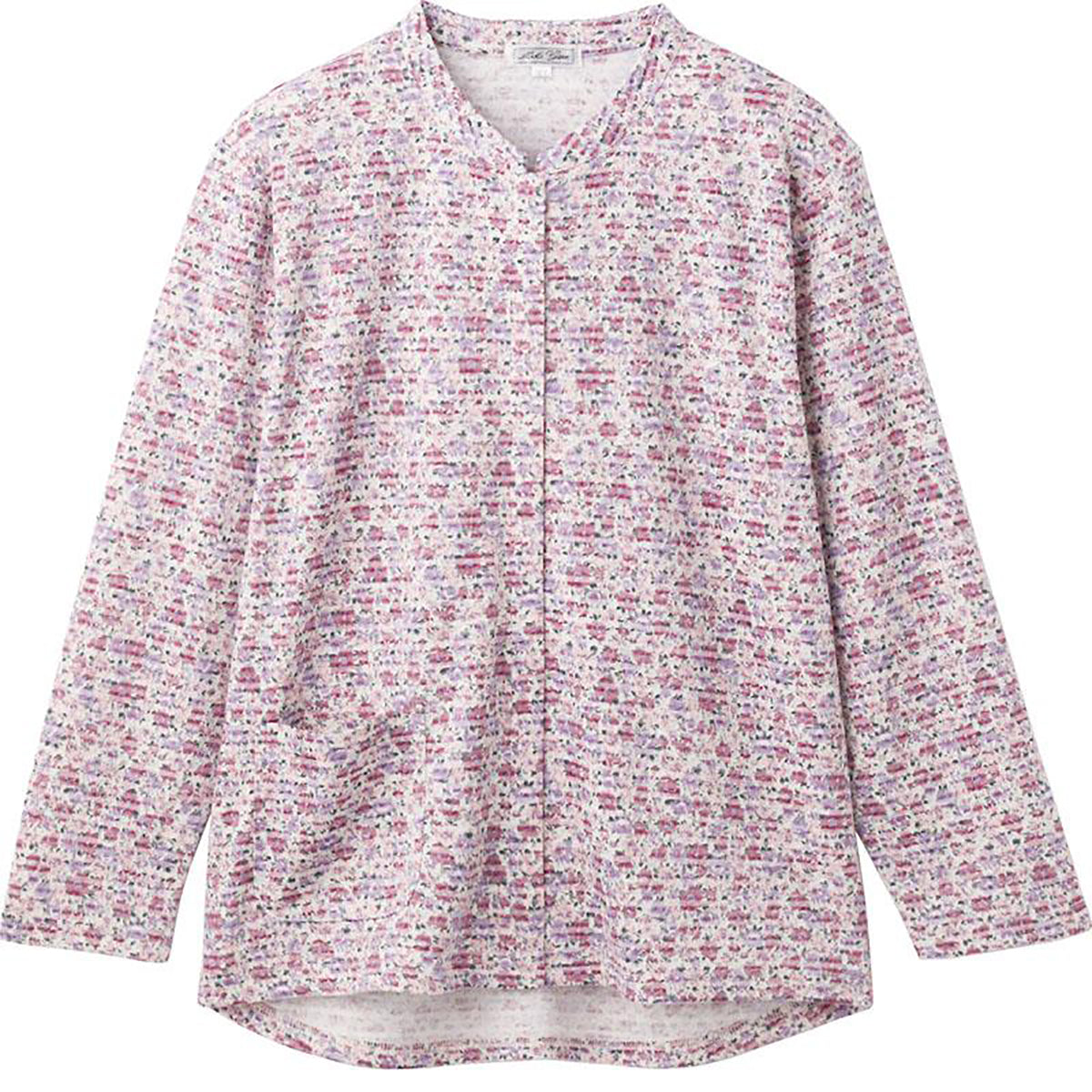 前開きＴシャツ ローズ S/3L