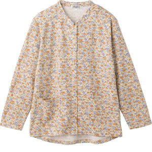 前開きＴシャツ オレンジ S/3L