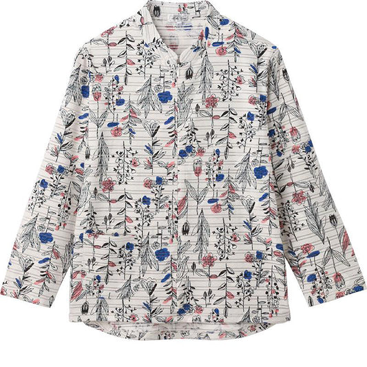 ロングファスナーＴシャツ グレージュ 3Ｌ