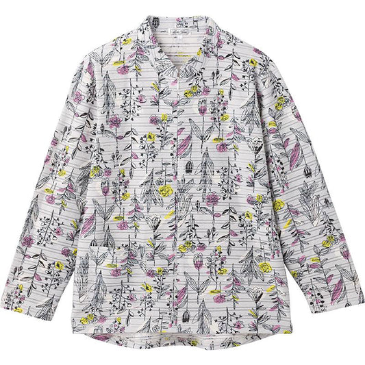ロングファスナーＴシャツ ブルー 3Ｌ