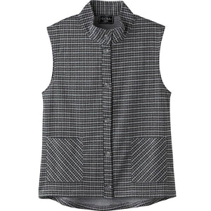 斜め釦ホールベスト グレー系 M/L