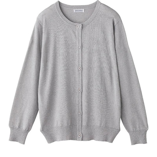 サマーニットカーディガン グレー M～L/LL