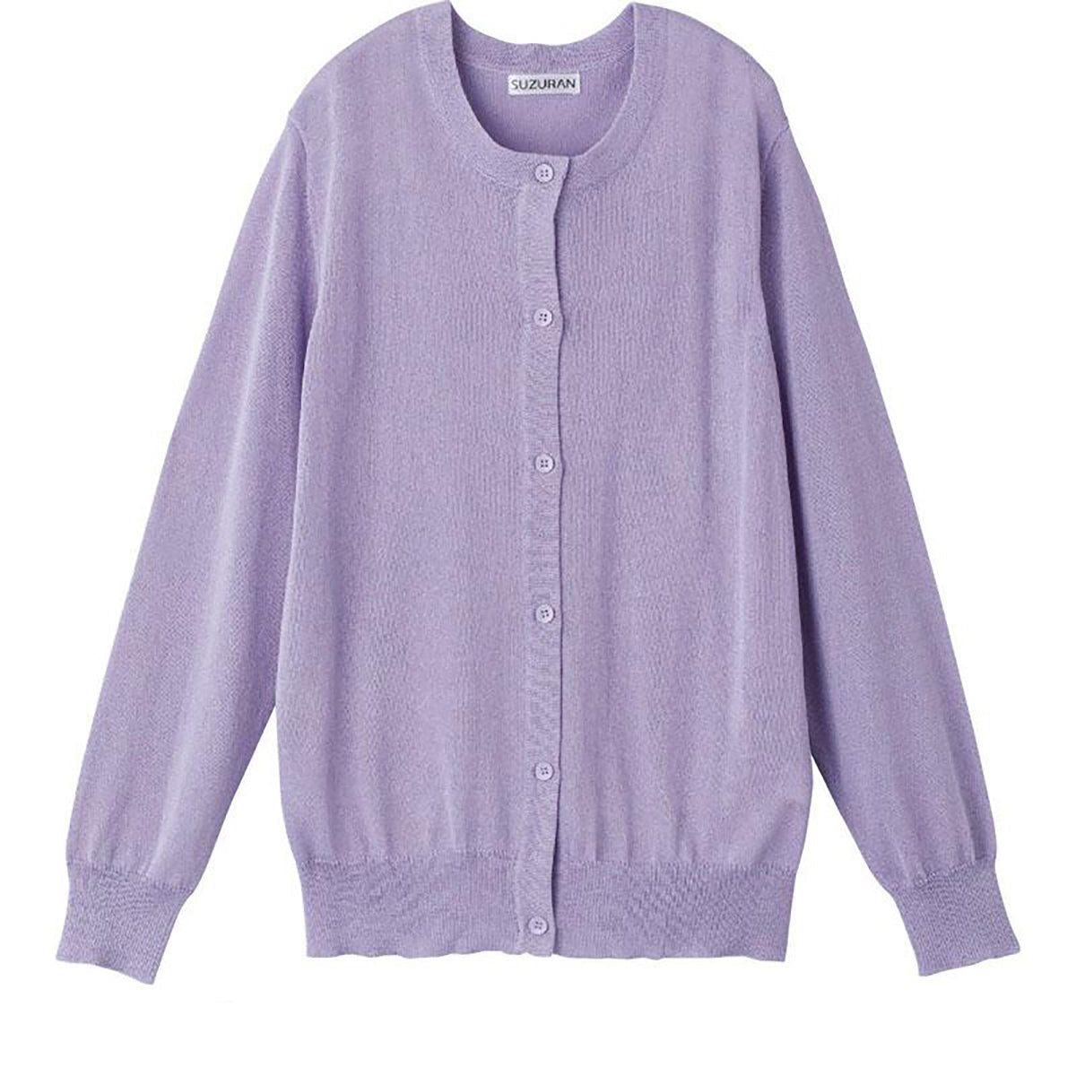 サマーニットカーディガン ラベンダー M～L/LL