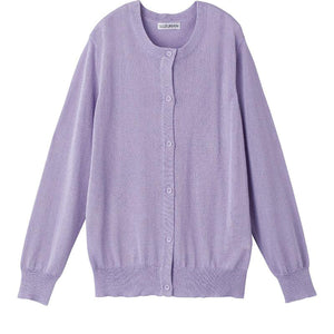 サマーニットカーディガン ラベンダー M～L/LL