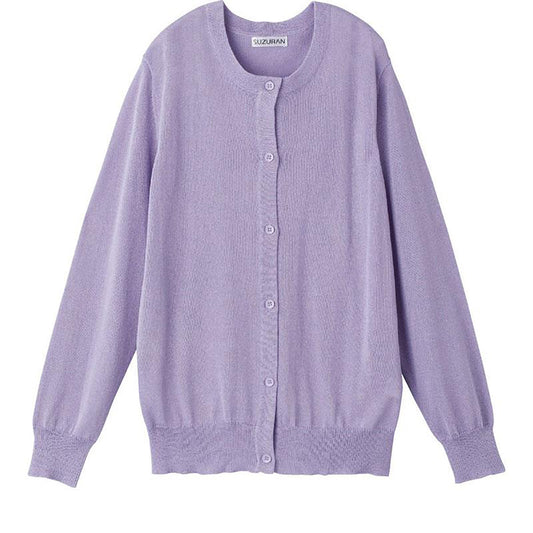 サマーニットカーディガン ラベンダー M～L/LL