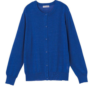 サマーニットカーディガン ブルー M～L/LL