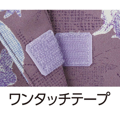 ワンタッチテープ後ろ長めブラウス ブラック M/L
