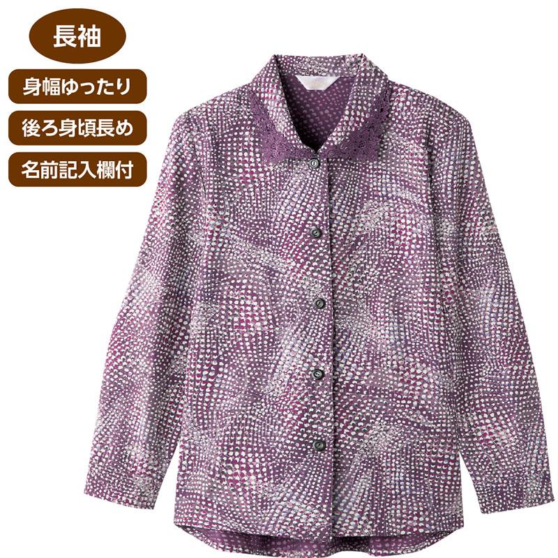 ワンタッチテープ後ろ長めブラウス ベージュ Ｌ