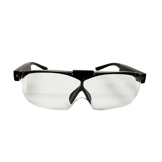 ハネアゲ式 メガネ型ルーペ LEDライト付き