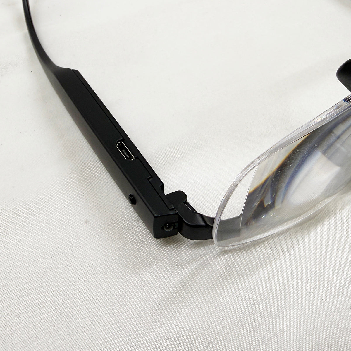 ハネアゲ式 メガネ型ルーペ LEDライト付き