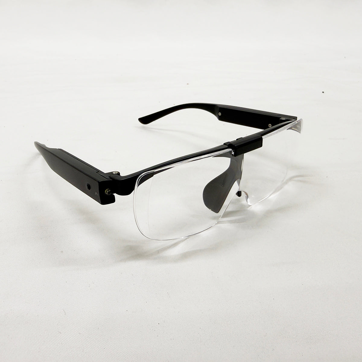 ハネアゲ式 メガネ型ルーペ LEDライト付き