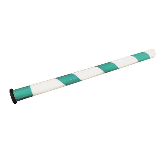 重機安全ポール 緑/白 全長915L マグネット