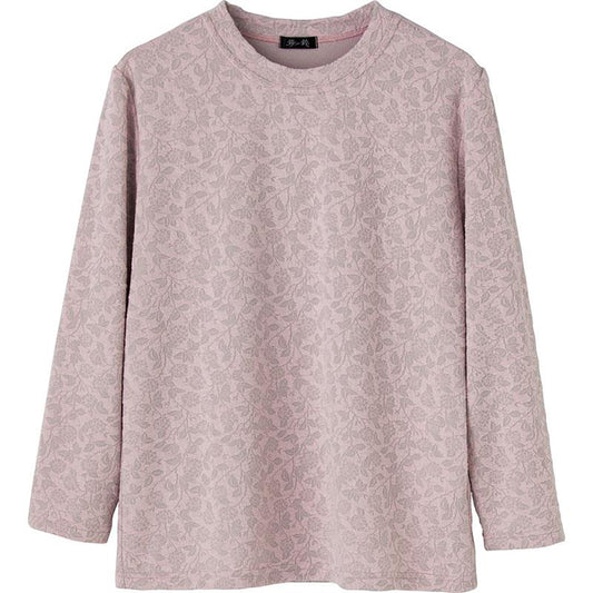 ジャカードＴシャツ ピンク M～L/LL