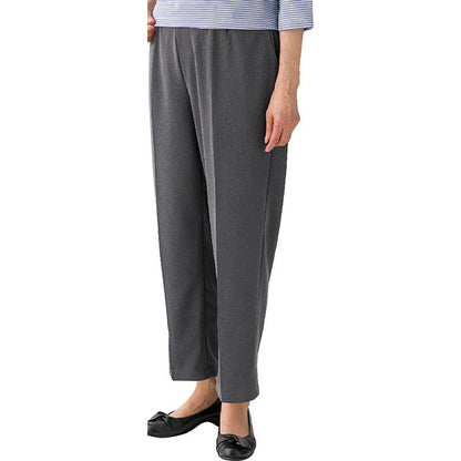 おしりスルッとさらさらカチオンライトパンツ グレー S/M/L/LL/3L/4L/5L