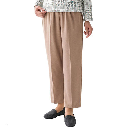 おしりスルッとカチオンライトパンツ ベージュ (股下55ｃｍ)S/M/L/LL/3L/4L/5L