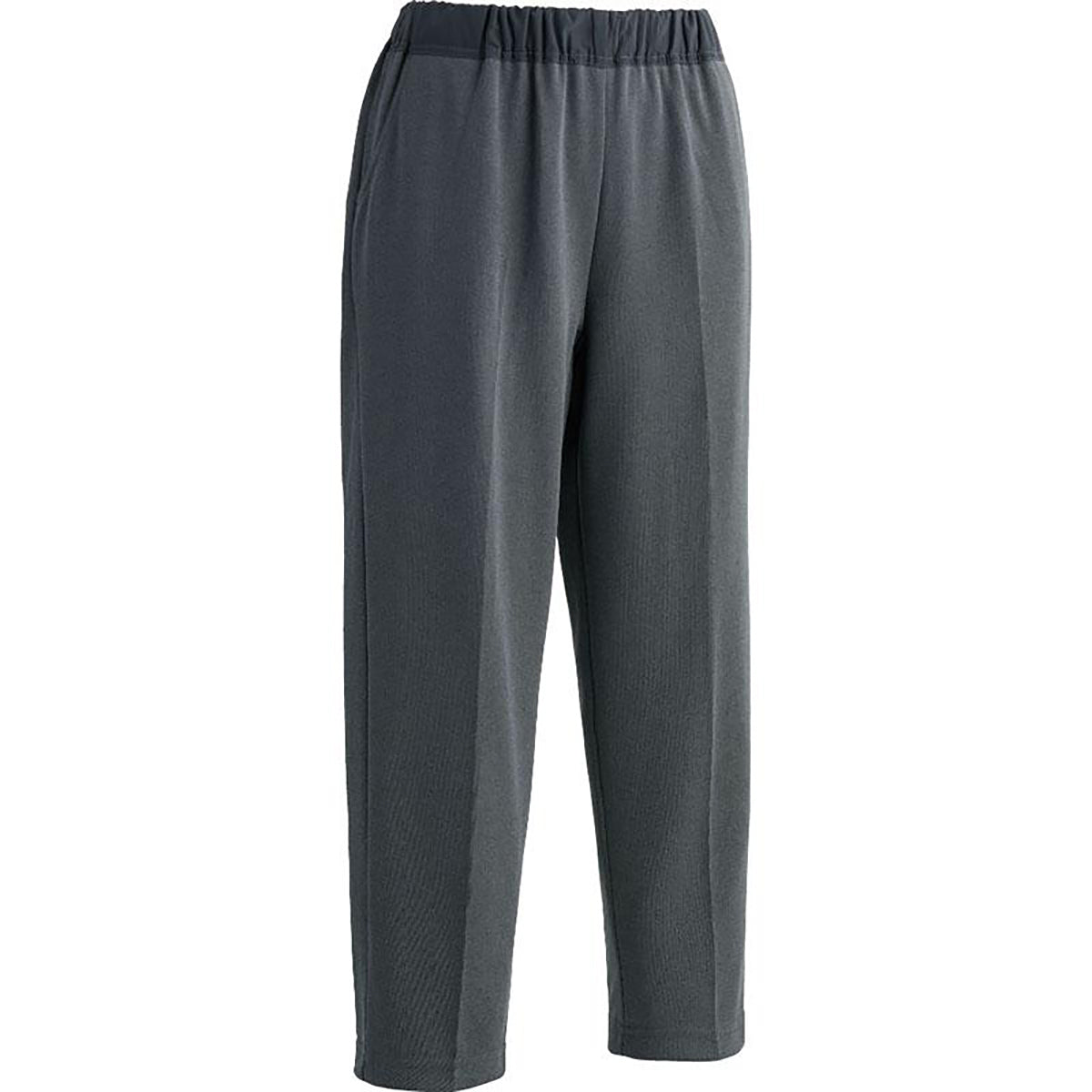 おしりスルッとカチオンライトパンツ グレー (股下55ｃｍ)S/M/L/LL/3L/4L/5L