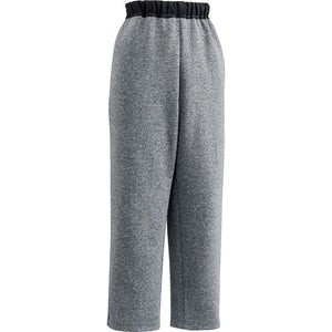 おしりスルッとニットパンツ ライトグレー M/L/LL