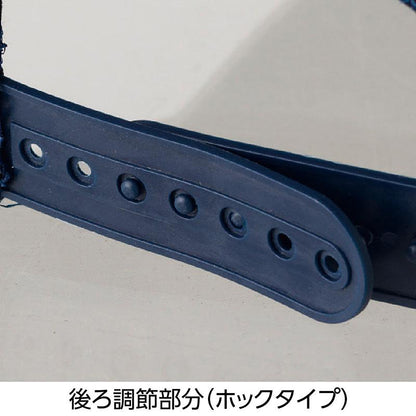 シャンブレー調後ろメッシュキャップ ネイビー フリー