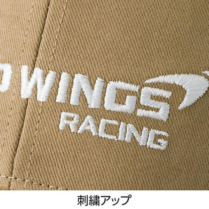 ロゴ刺繍入りキャップ ブラック フリー