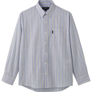 パナマスナップ釦シャツ サックス M/L/LL