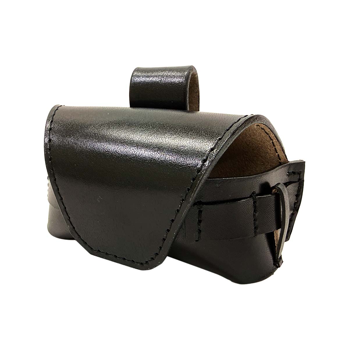 【革鳴】ゴルフボールケース（黒）