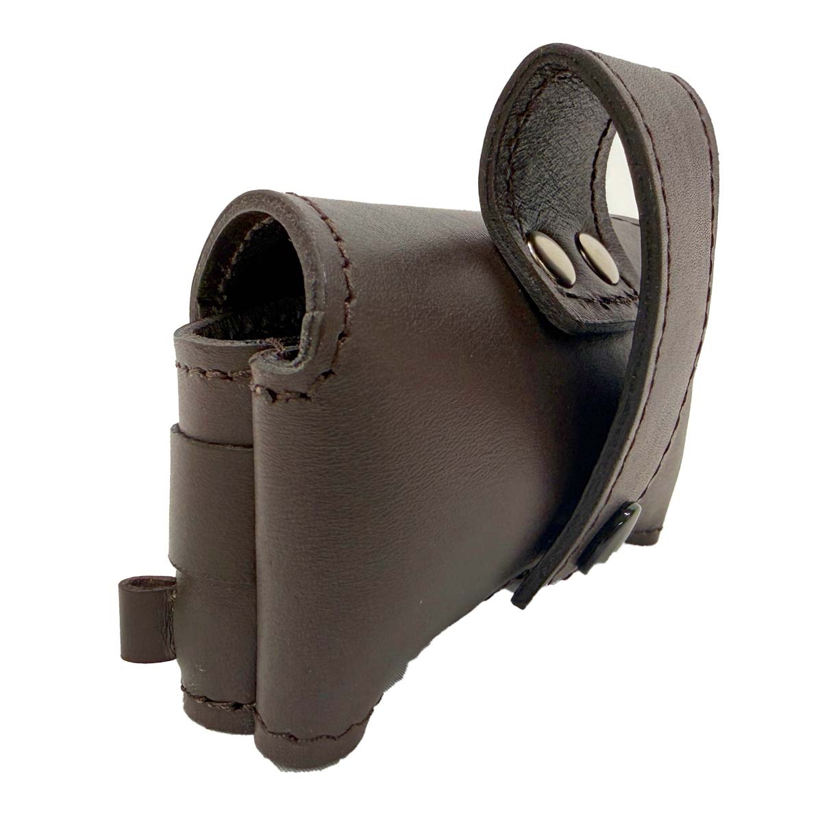 【革鳴】ゴルフボールケース（茶）