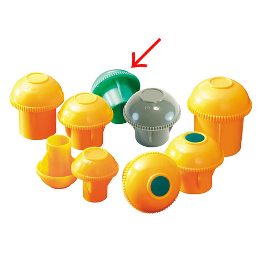 キャッピカ D19～D25 48.6Φ単管兼用 200個入 緑