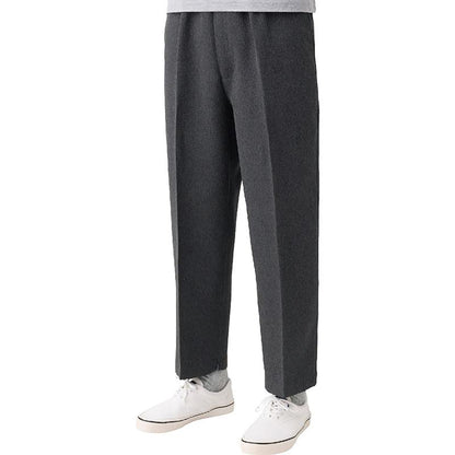 裾ファスナーパンツ グレー Ｍ/L/LL/3L