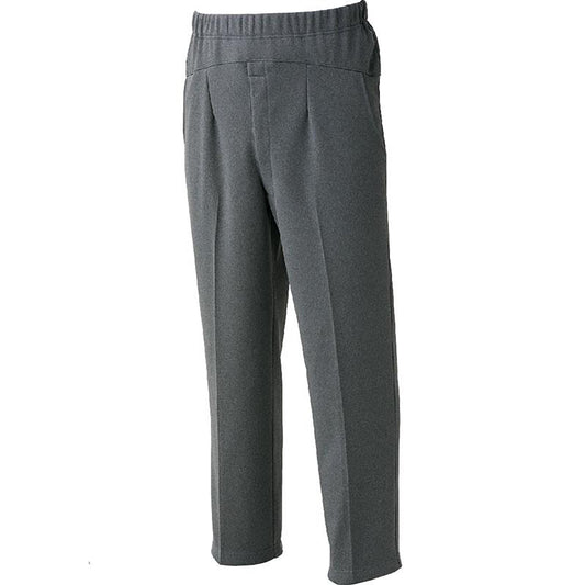 裏起毛背中が出にくい深履きパンツ グレー Ｍ/L/LL/3L