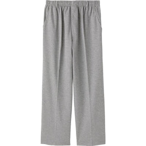 天竺ストレートパンツ グレー Ｍ/L/LL/3L
