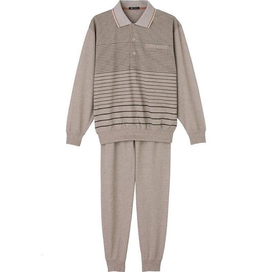カノコポロ衿上下スーツ ベージュ Ｍ/L/LL