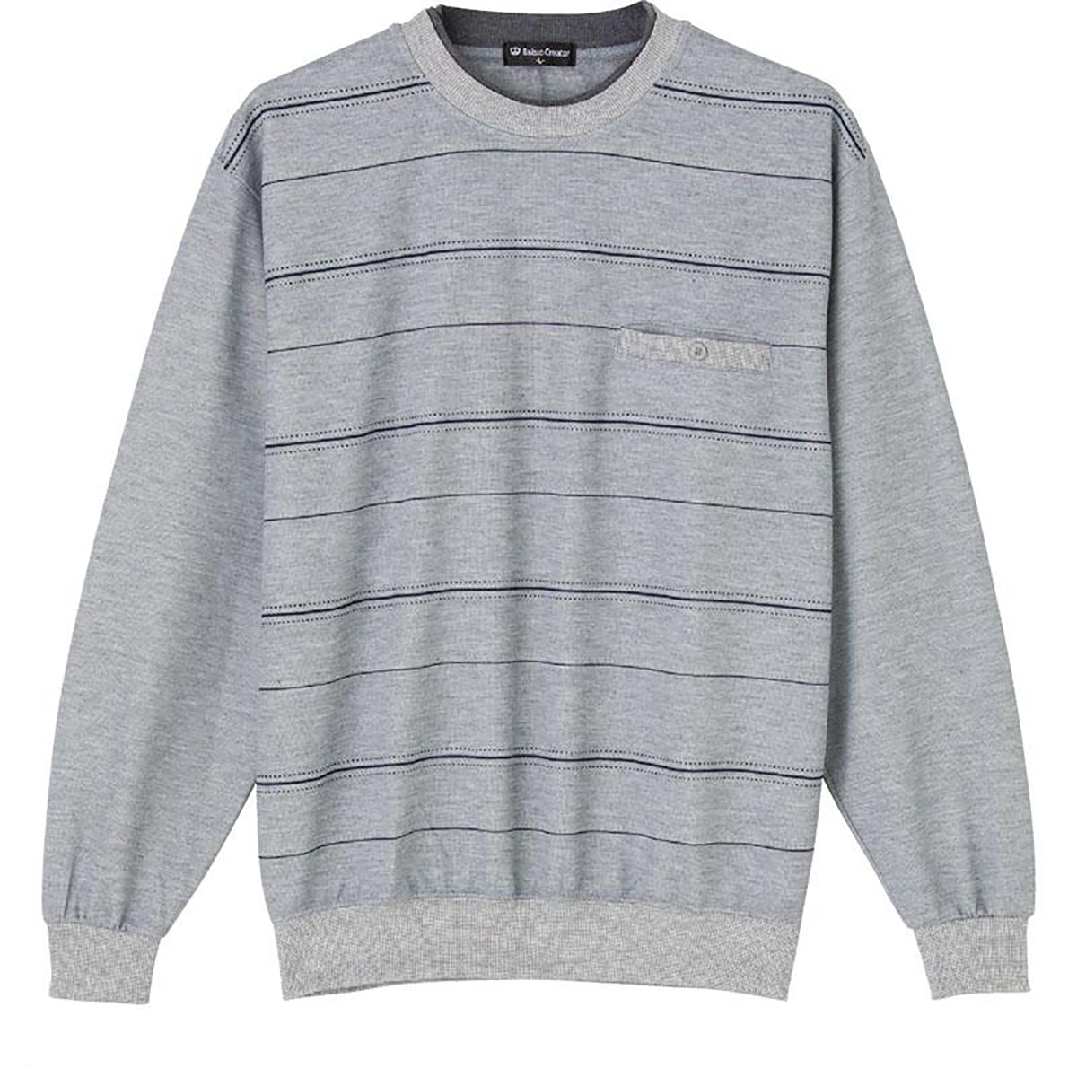 丸首トレーナー グレー Ｍ/L
