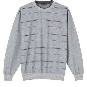 丸首トレーナー グレー Ｍ/L