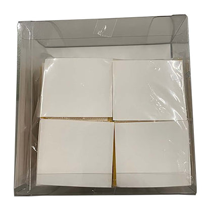 AKテープ　50×50mm　粘着付き　AB面　白　50組入