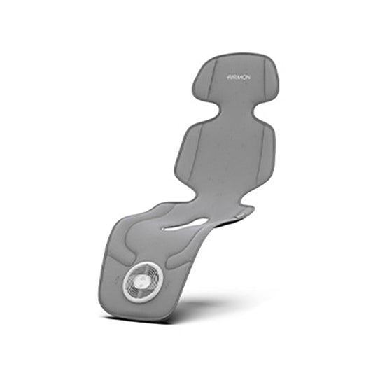 CREAMHAUS エアモン2 プレミアム ロングタイプ 送風 クーリングシート テンセル ベビーカー用 静音 夏対策 ダークグレー