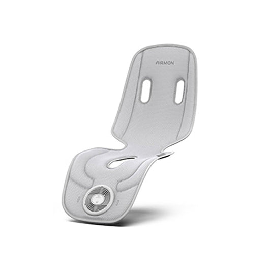 CREAMHAUS エアモン2 プレミアムS ショートタイプ 送風 クーリングシート シリコンPU スマホ操作 静音 グレー